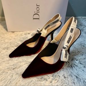 NWT- Ladies Dior Slingbacks